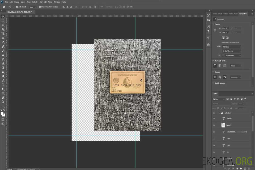 USA MOVO bank AMEX carte d'or photolook recto template